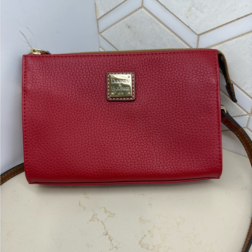 Dooney & Bourke Red Janine Crossbody Bag